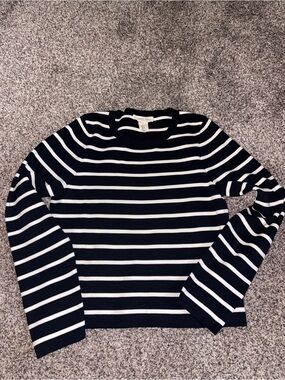 Happily Grey Stripped Shirt